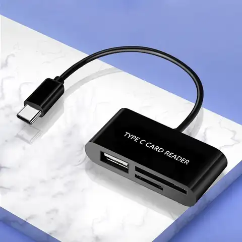 USB 3. 0 Type-C Micro SD SDHC TF кардридер OTG адаптер для Macbook ПК HUAWEI P40 Samsung Galaxy S20 S10 USB флэш-диск