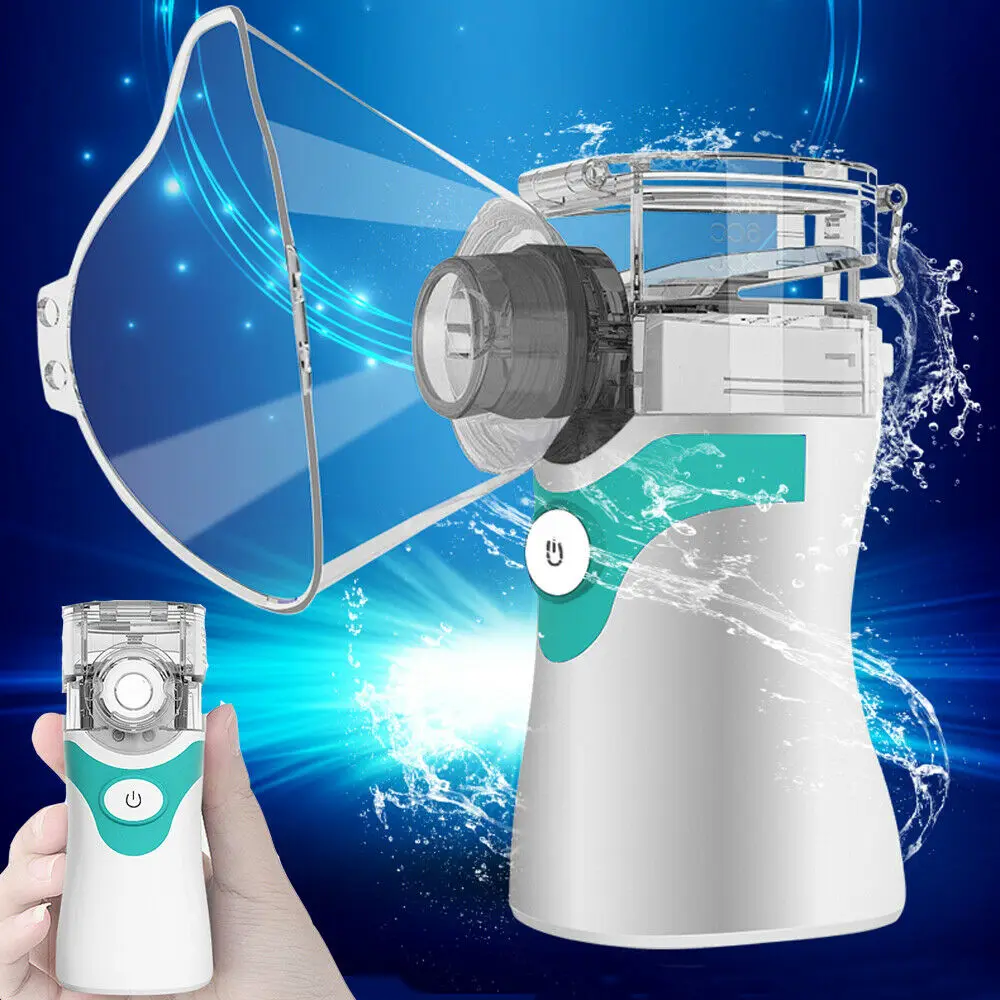

Portable Handheld Ultrasonic Mini Nebulize Inhaler Machine Children Adult Kids