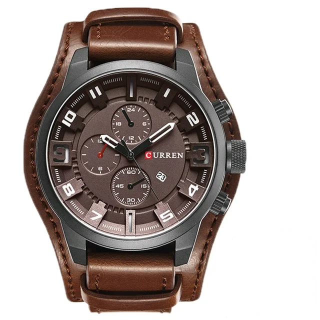 Men Watch 2021 Top Brand Luxury Mens Watches Male Clocks Date Sport Military Clock Leather Strap Quartz Business Men Watch Gift mini focus luxury brand sport watches for men analog date quartz big watch men leather clock male military men watch waterproof