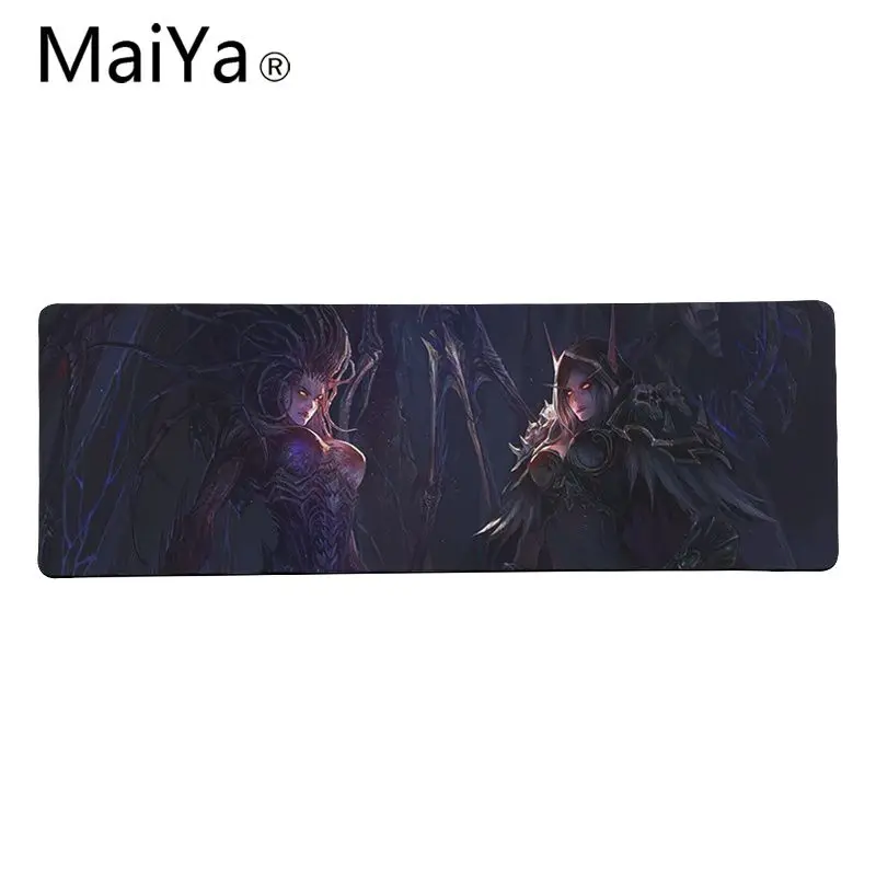 Maiya высокое качество WOW World of Warcraft Sylvanas резиновый ПК компьютерный игровой коврик для мыши большой коврик для мыши клавиатуры коврик