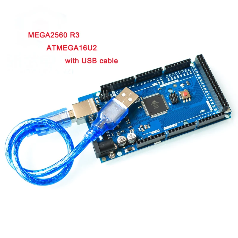 Mega2560 для Arduino RFID Starter DIY Mega328P Новейшая Плата разработки CH340G mega16U2 с USB