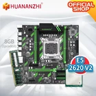 Материнская плата HUANANZHI X79, atx + процессор Intel XEON E5 2620 V2 + Оперативная память 1*8 ГБ DDR3