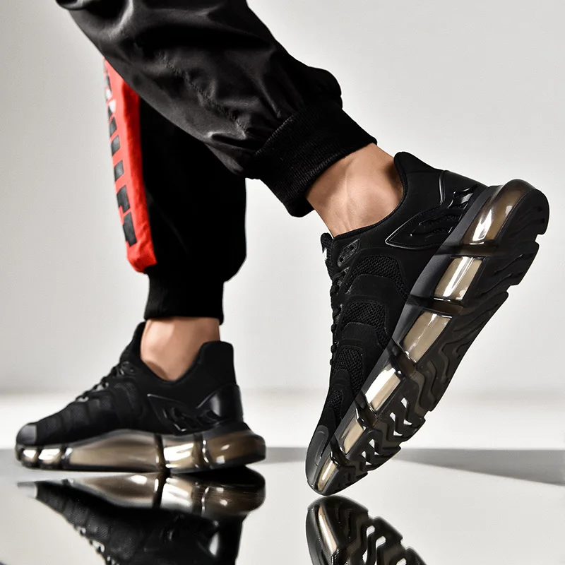 

2021 New Reflective Men Running Sport Shoes For Male Walking Athletic Training Shoes Woman Casual Sneakers Zapatillas Hombre