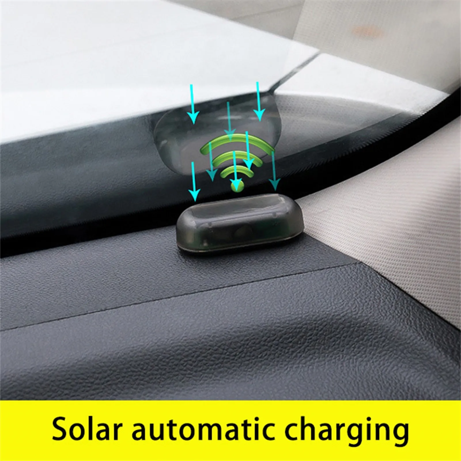

Car Fake Security Light Solar Powered Simulated Dummy Alarm Wireless Warning Anti-Theft Caution Lamp LED Flashing Imitation