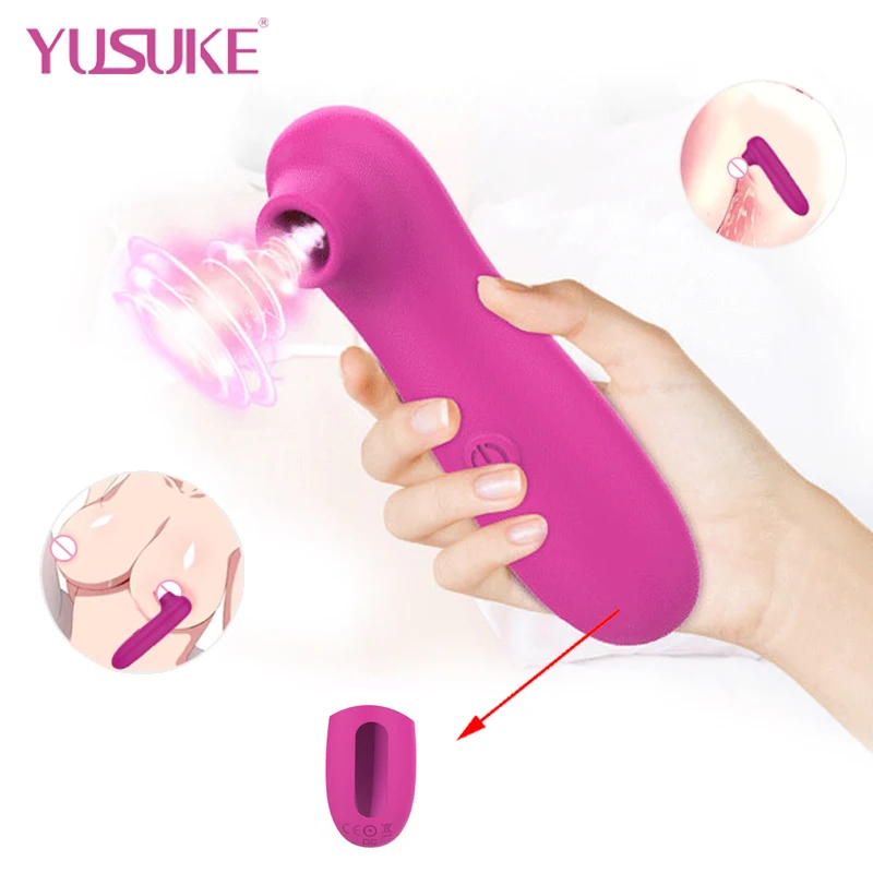 сексигрушки вибраторв для женщин Мощные всасывающие Вибраторы вакуумный