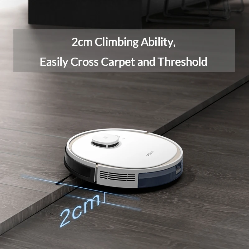 Лазерный робот пылесос ECOVACS Deebot N3 Max с шваброй и управлением через приложение для