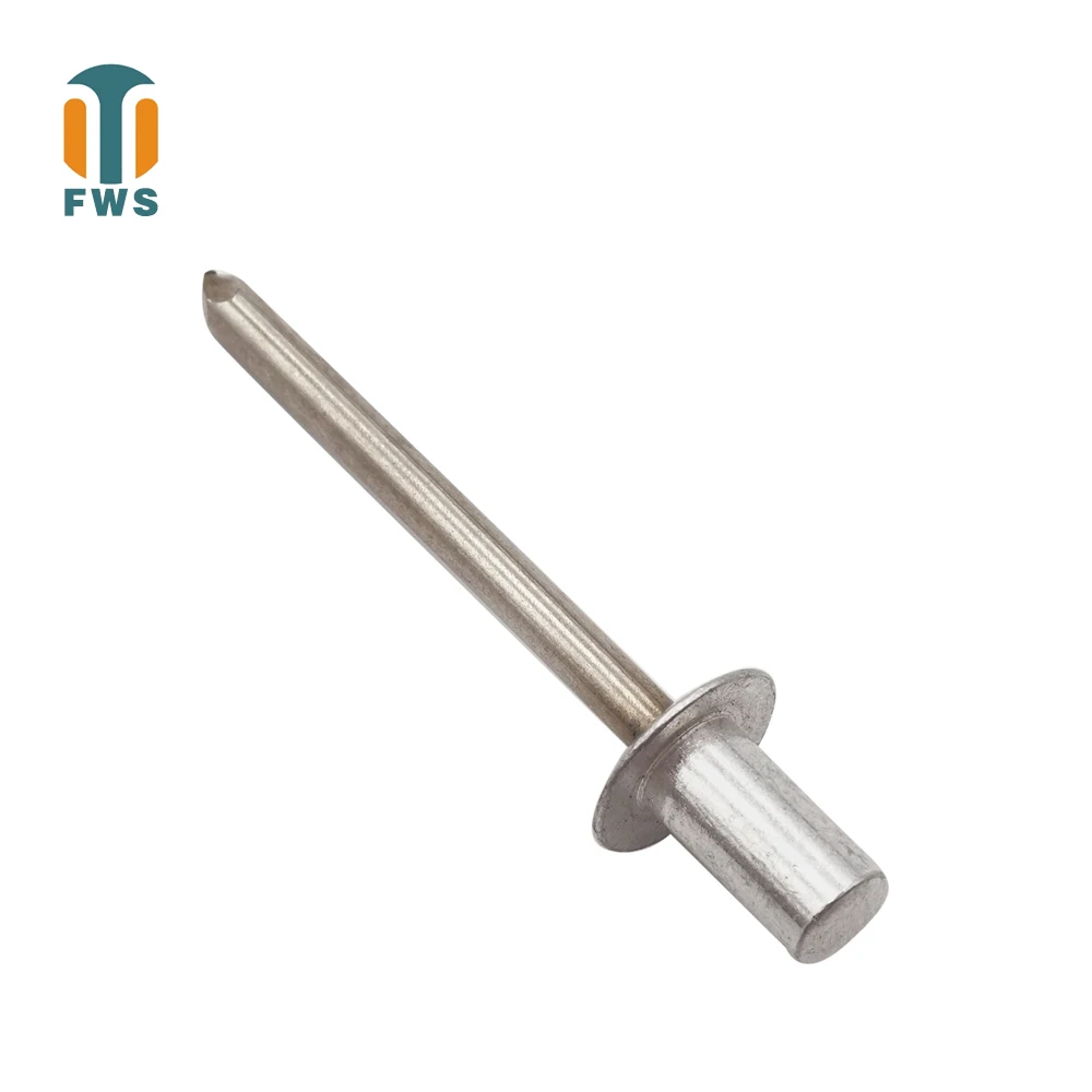 GB/T 12615 1 DIN EN ISO 15973 алюминий и Сталь M5 M6.4 заклёпки с заклепками Круглые головки