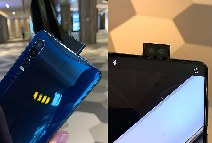 Elephone U2 16MP всплывающая камера 6,2" FHD+ экран Android 9,0 MT6771T Восьмиядерный 4/6GB 128GB Face ID 4G LTE мобильный телефон