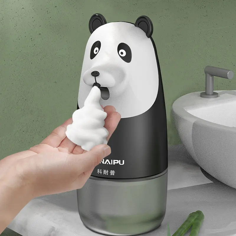 Electric Automatic Foam Soap Dispenser Bathroom Smart Cartoon Washing Hand Bubble Machine Sanitizer USB Liquid For Electronic