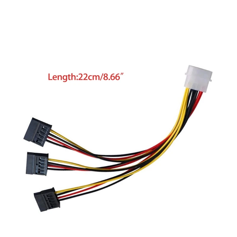 SATA IDE/SATA от одного года до трех 4pin жесткий диск Мощность шнур кабель питания
