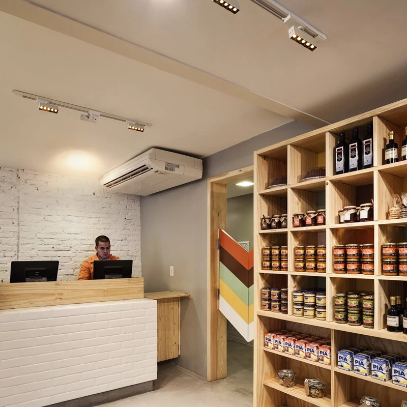 Светодиодный Трековый светильник Высококачественная алюминиевая лампа 10/20/30 Вт