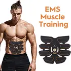 Стимулятор мышц живота тренажер для бедер тонер Abs EMS тренажер для фитнеса домашний тренажер для похудения