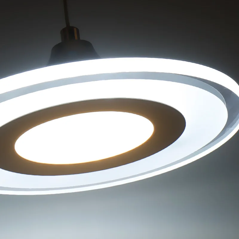 Современная Люстра для ресторана модная простая ультратонкая светодиодная