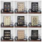 Картина на холсте в стиле ретро, настенный Декор для дома, черные доски серии кофе, для столовой, кухни, кафе, без рамки