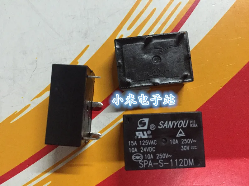 SPA-S-105DM три реле friends 5VDC 4 фута нормально открытый 10A 250V альтернативные HF7520 G5C