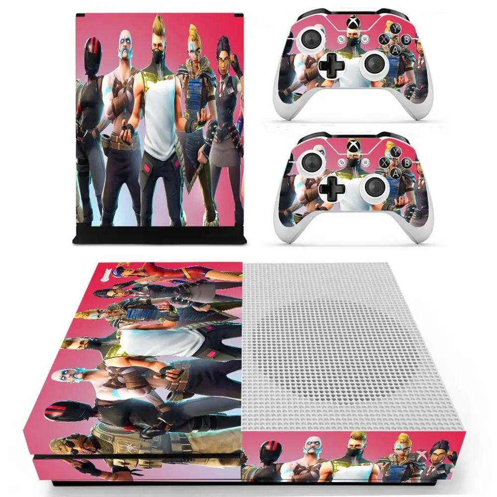 Наклейка для Xbox One S новая наклейка s консоль и контроллеры тонкая кожи Виниловая |