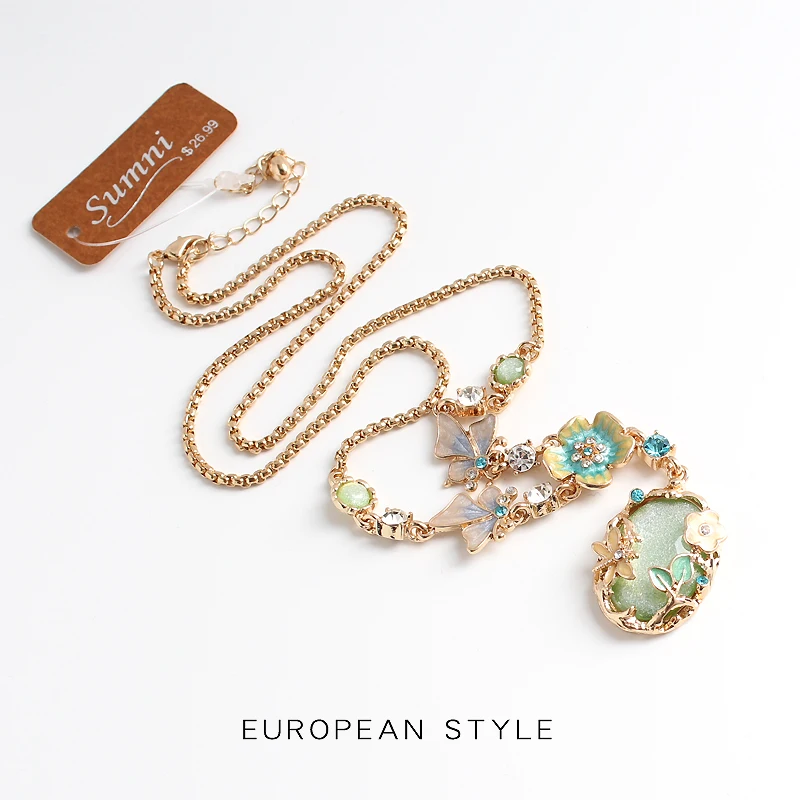 Новый дизайн модные ювелирные изделия цинковый сплав элегантные милые цветы