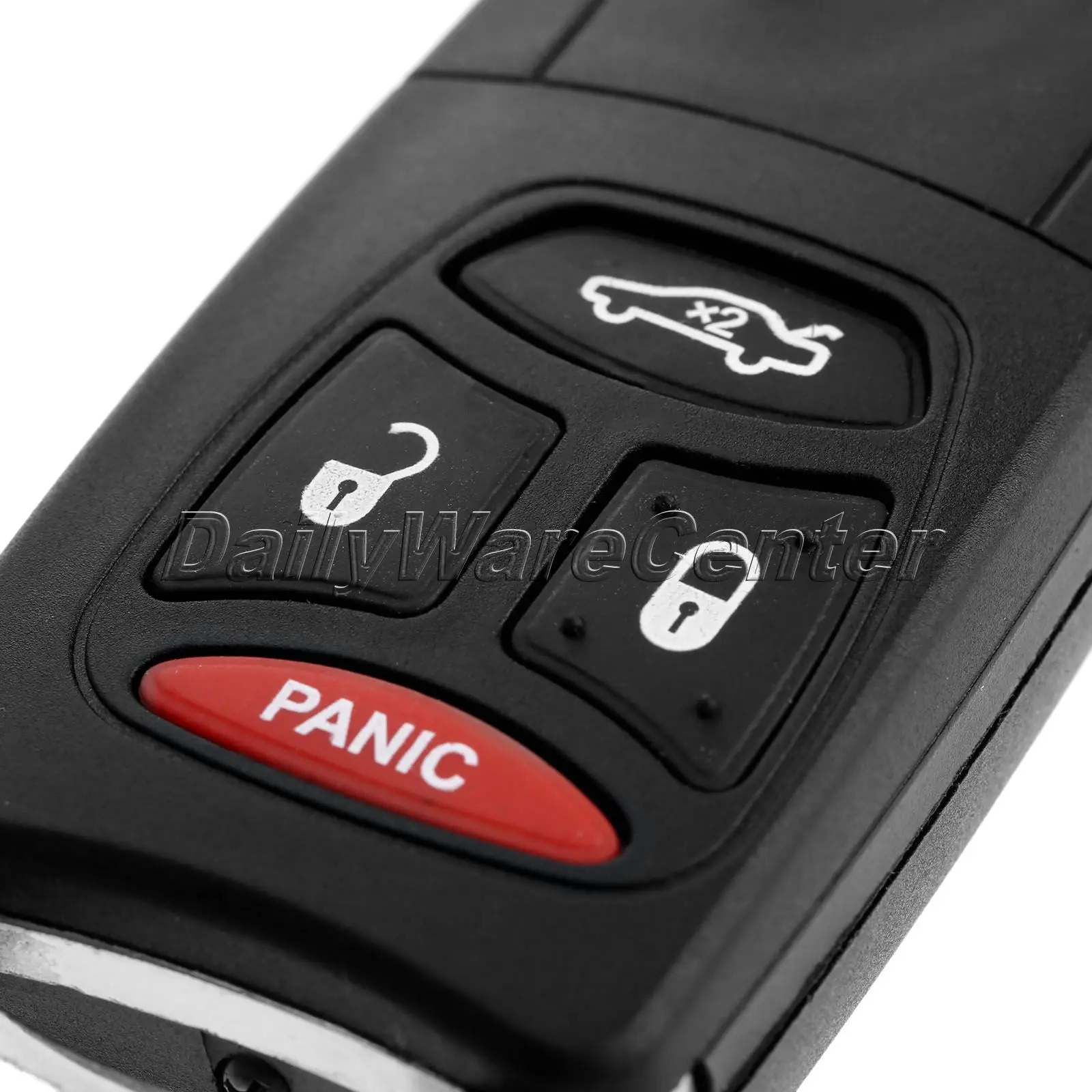Складной чехол для ключей DODGE CHRYSLER 300 Aspen JEEP с дистанционным управлением 3 + 1 кнопки