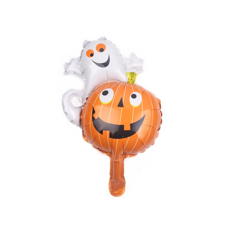 Новый мини Хэллоуин алюминиевые воздушные шары фестиваль Атмосфера тыква