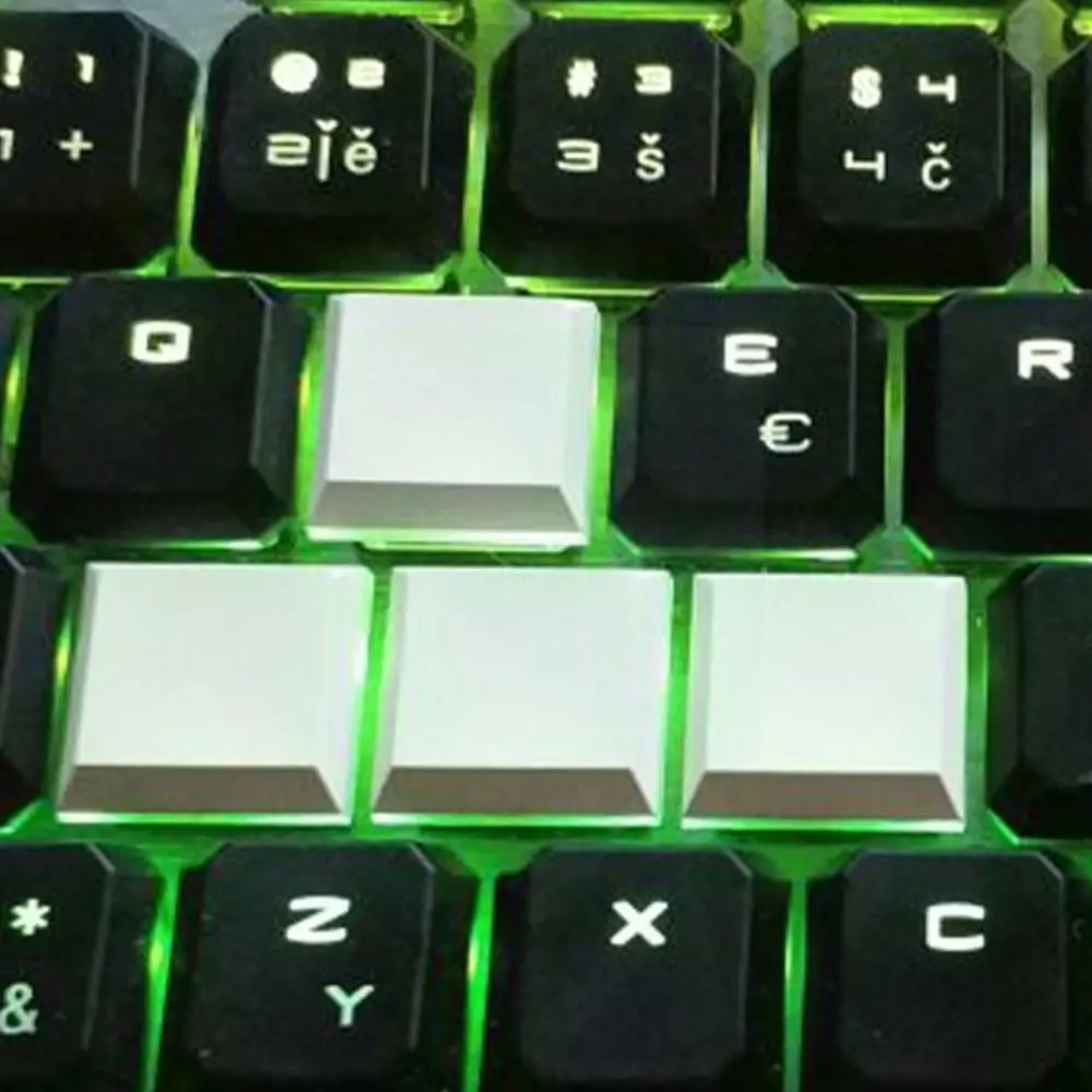 

Механическая клавиатура с короткой осью, специальные колпачки клавиш, черный прозрачный «сделай сам» для Kaihua White Kailh и колпачки клавиш, ульт...