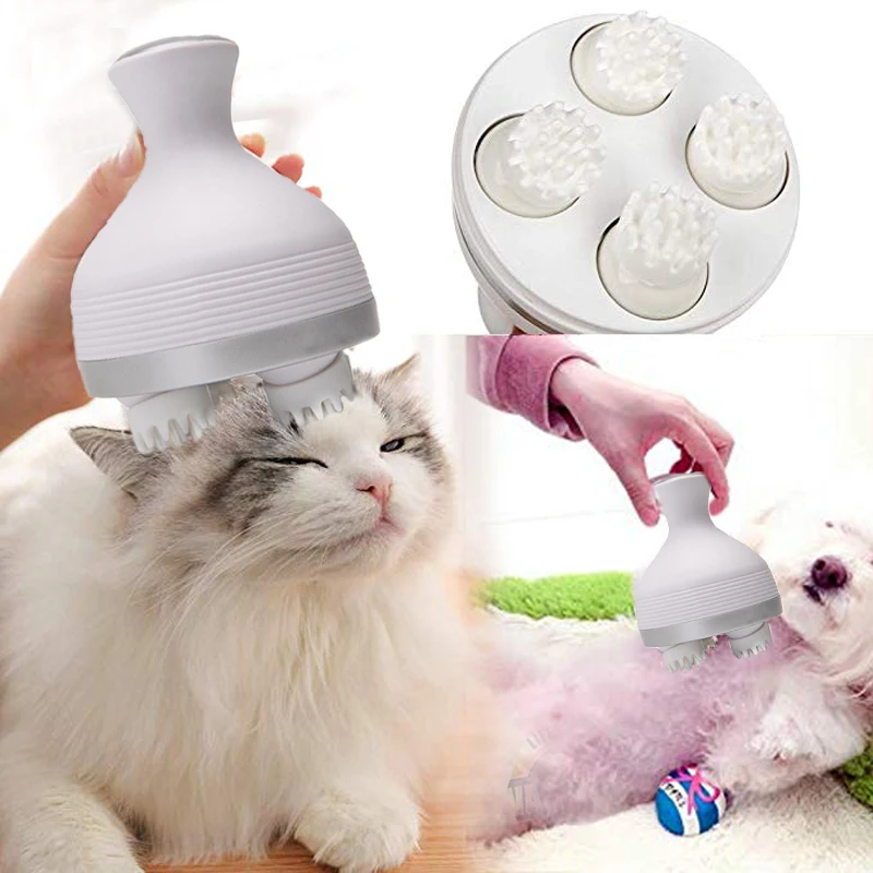 Электрический массажер для головы USB акупунктурный снятия стресса способствует