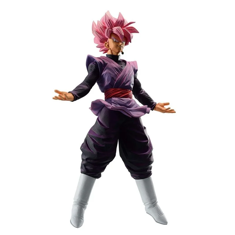

25CM NEW Dragon Ball Fighting Black Zamas Super Saiyan God Son Goku Action Handmade ToyS Doll Children's Gift