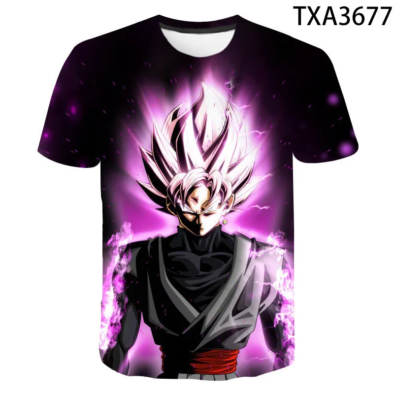 

Summer Cartoon Anime Dragon 3D Print T Shirt Casual Streetwear Boy Girl Kids Short Sleeve Men Women Children Cool Tops DBZ Tee