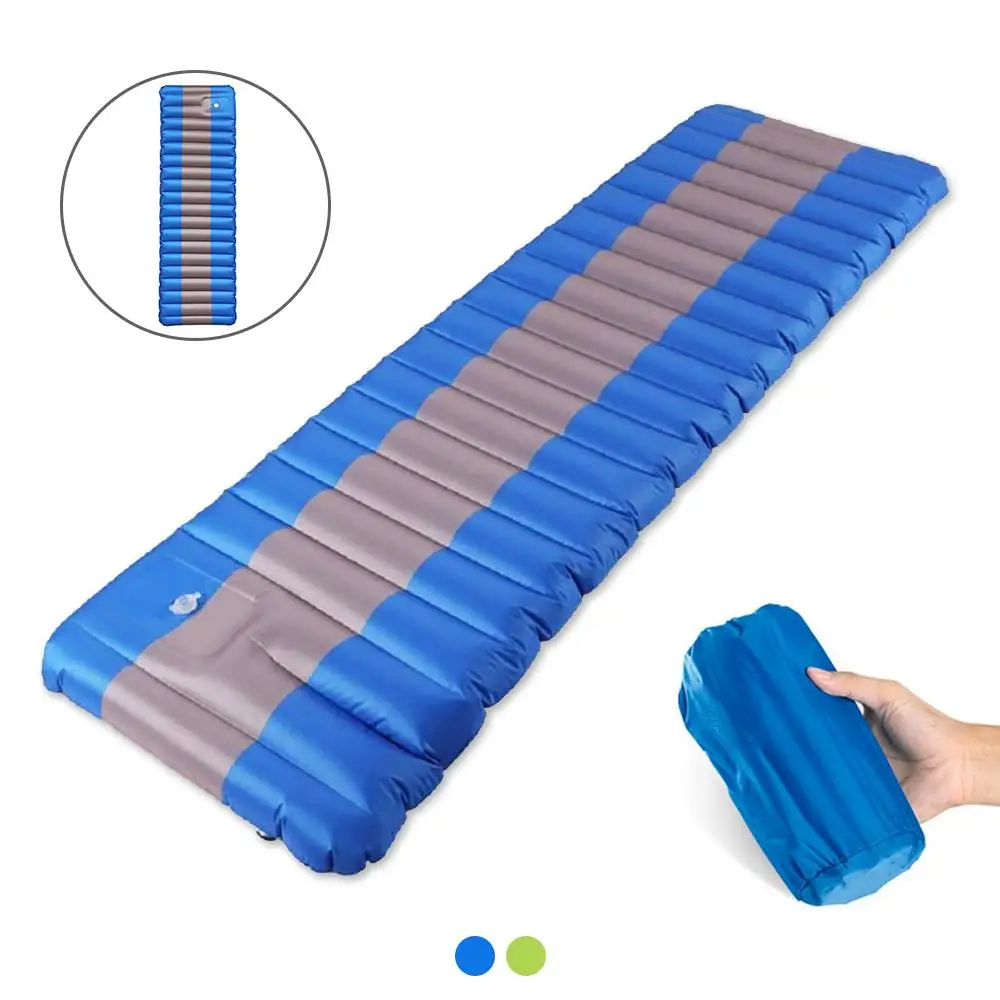 

Inflatable Sleeping Pad Seeping Pad Air Mattress Self-Inflatable Outdoors Camping Air Cushion Waterproof Picnic Mat Travel
