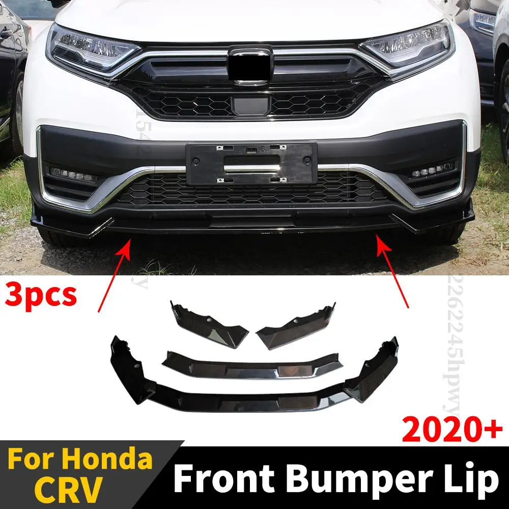 

Комплект для тела, диффузор, спойлер, дефлектор, защита, внешняя часть, передний бампер, Накладка для подбородка губ для Honda CRV 2020 2021 2020 +