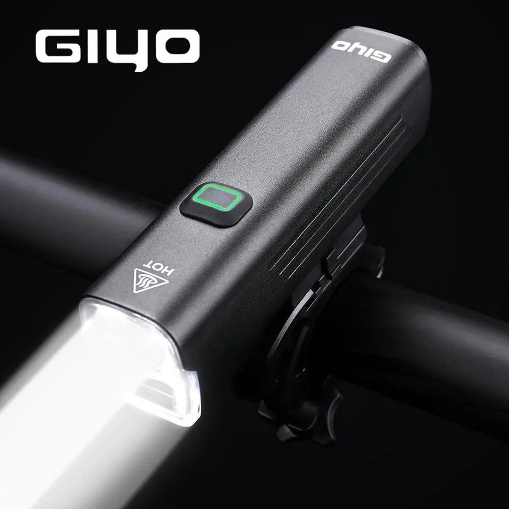 

GIYO Bicycle Light Rainproof USB Rechargeable Bike Headlight 4800 mAh MTB Front Lamp Aluminum Ultralight Flashlight Bike Light