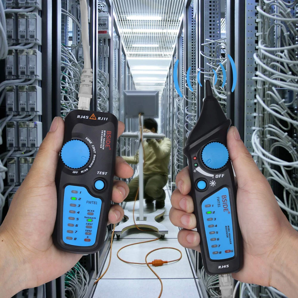 Сетевой кабель трекер FWT81 RJ45 RJ11 Lan Ethernet телефон провода тестер Finder Телеком