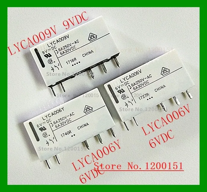 FT LYCA005Y LYCA005V 5VDC LYCA012Y 12VDC LYCA024Y 24VDC LYCA048Y LYCA060Y LYCA060V LYCA009V LYCA006Y LYCA006V реле DIP-5 - купить по