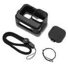 Защитный чехол для объектива камеры GoPro Hero 9, 8 дюймов, силиконовый, черный, аксессуары для Go Pro 9, GoPro9, Hero9