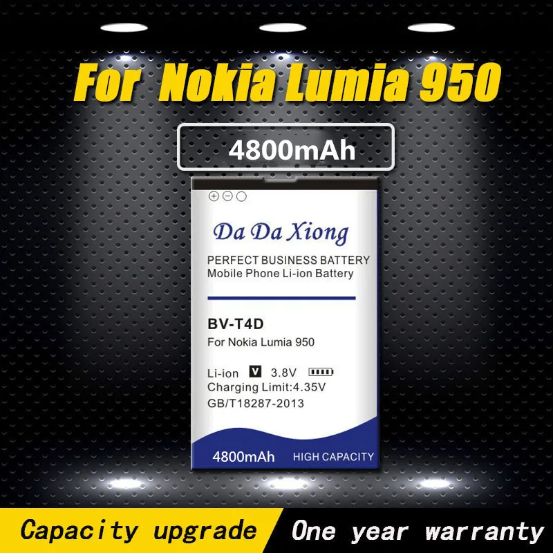 Новый список [BV T4D] аккумулятор для телефона CityMan Lumia 940 XL RM 1118 BVT4D Nokia Microsoft 950