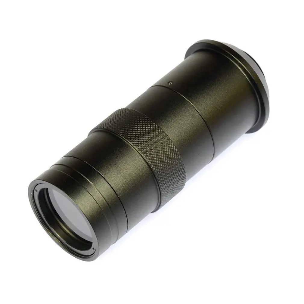 100X цифровой промышленный микроскоп камера BNC AV ТВ Видео зум C Mount объектив окуляр