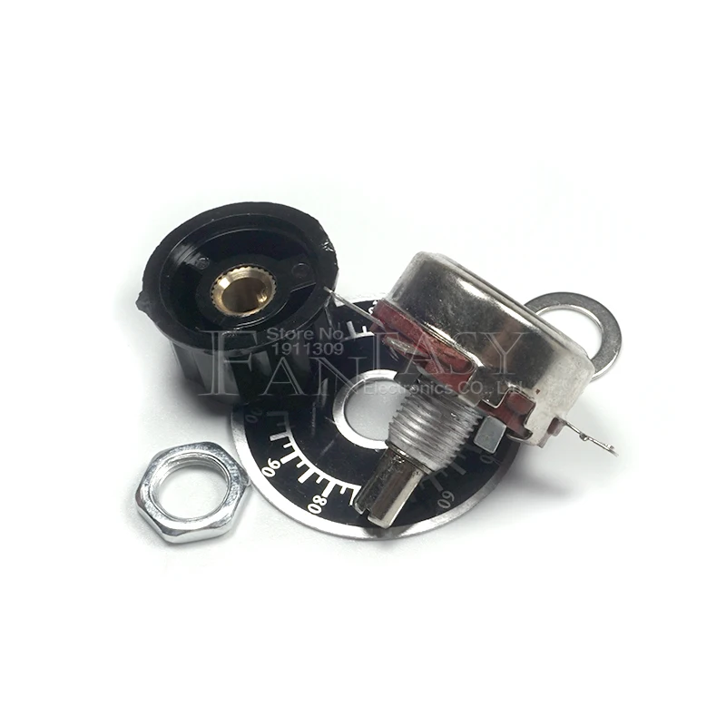 1 набор WTH118 DIY Kit Parts 2W 1A потенциометр 1K 2 K 4 7 10K 22K 47K 100K 470K 1M|Потенциометры| |