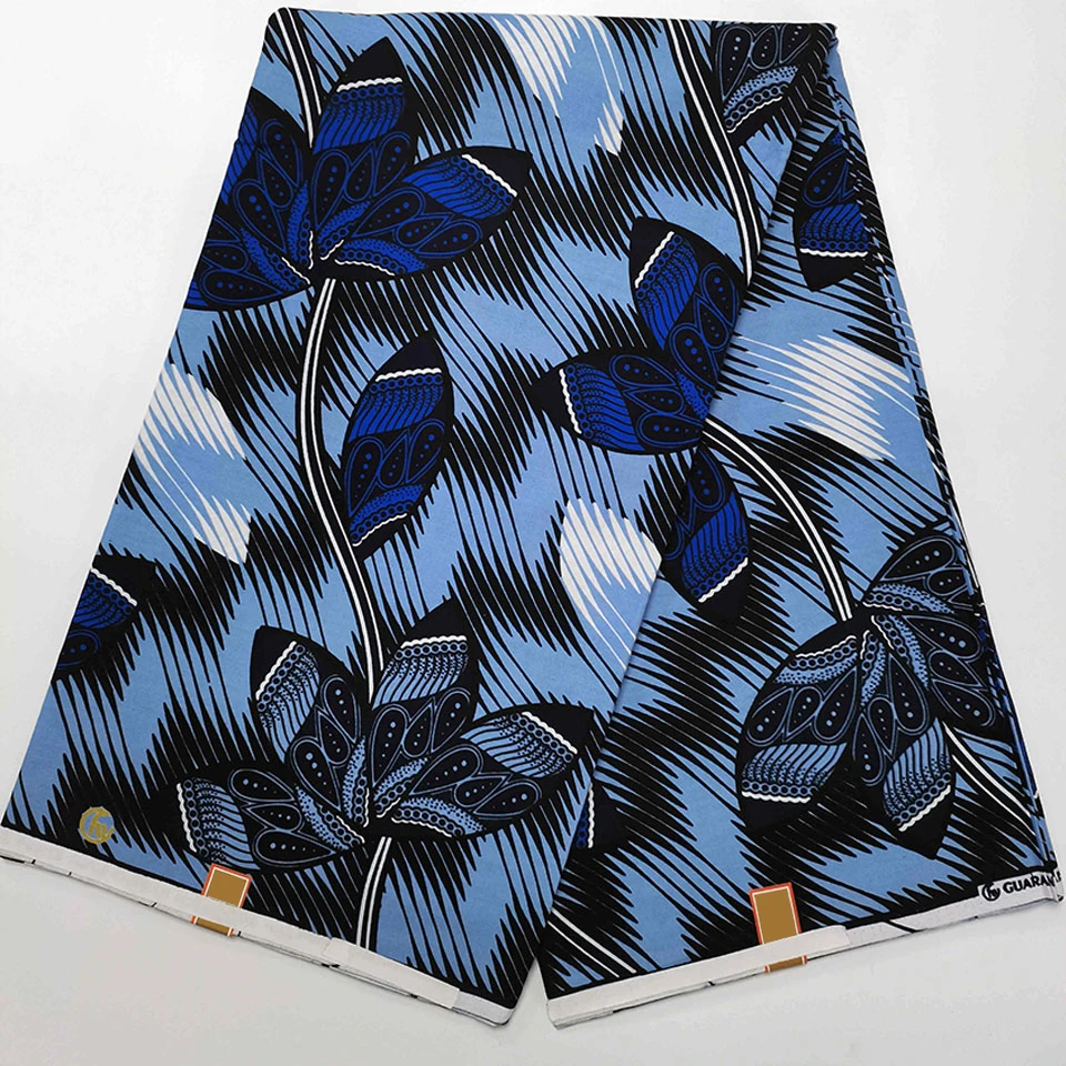 

6 Yards Mitex Wax Print/ African Fabrics Kitenge/Pagnes/Tissues Africain/ Lapa/Chitenge HS-34