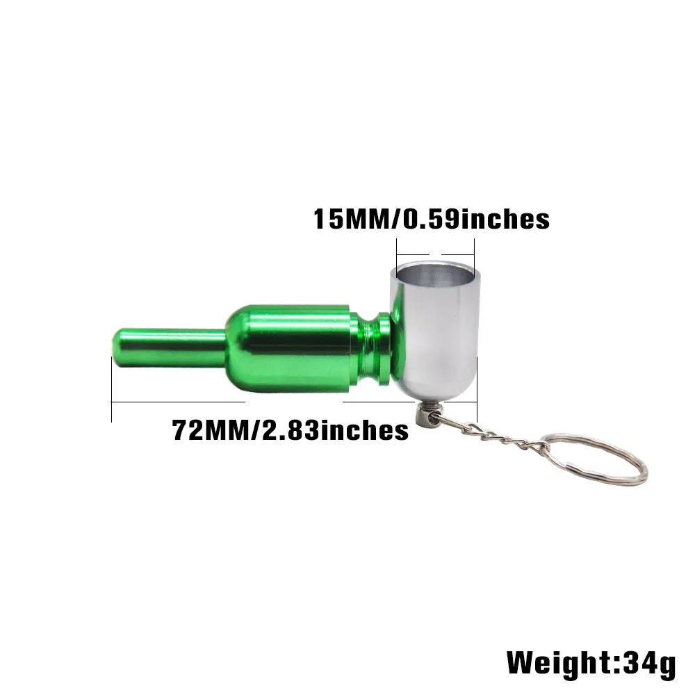 Pill Style Smoking Pipe With Metal Bowl Tobacco Herb Pipes Mini Hand Spoon Accessories |