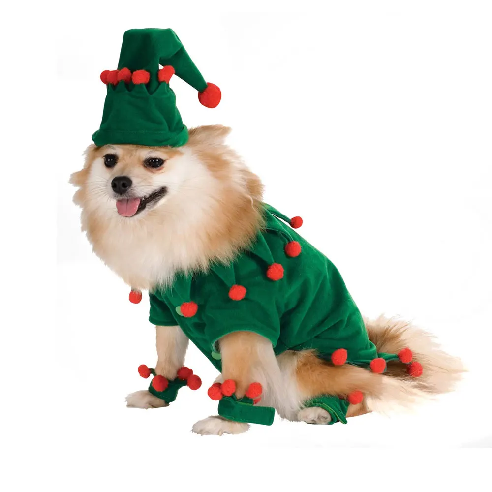 

Одежда для домашних питомцев, Забавный Рождественский костюм для щенка, одежда для ролевых игр для косплея для маленьких и средних кошек, наряды для собак на новый год