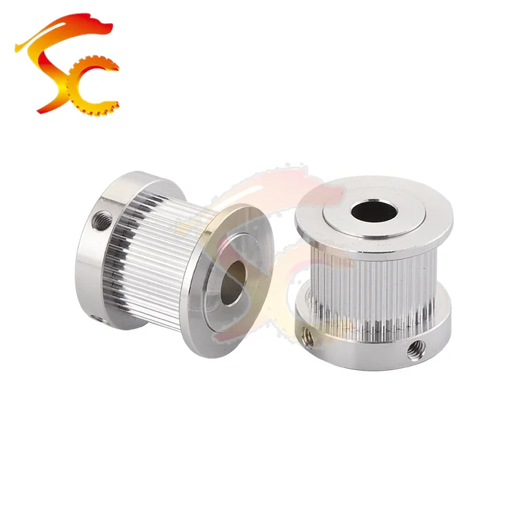 

3D Printers Parts printer pulley S2M 36 teeth bore 8mm S2M 36 teeth timing pulley fit for S2M belt width 15mm