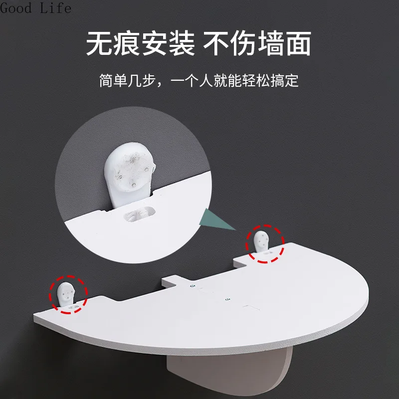 Настенный кронштейн для проектора роутера без отверстий настенная подвесная