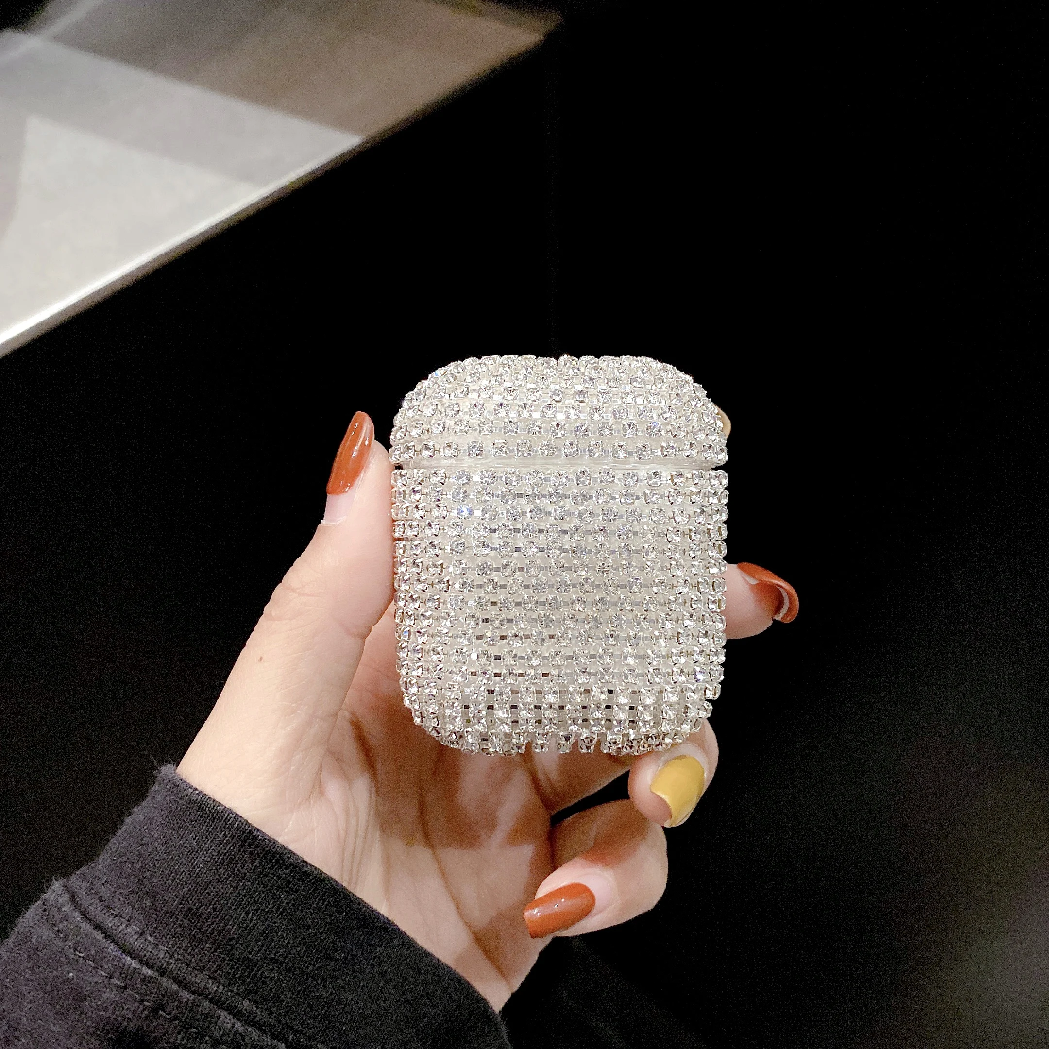 Чехол для AirPods роскошные блестящие 3D бриллиантовые наушники чехол 2 airpods Pro 3