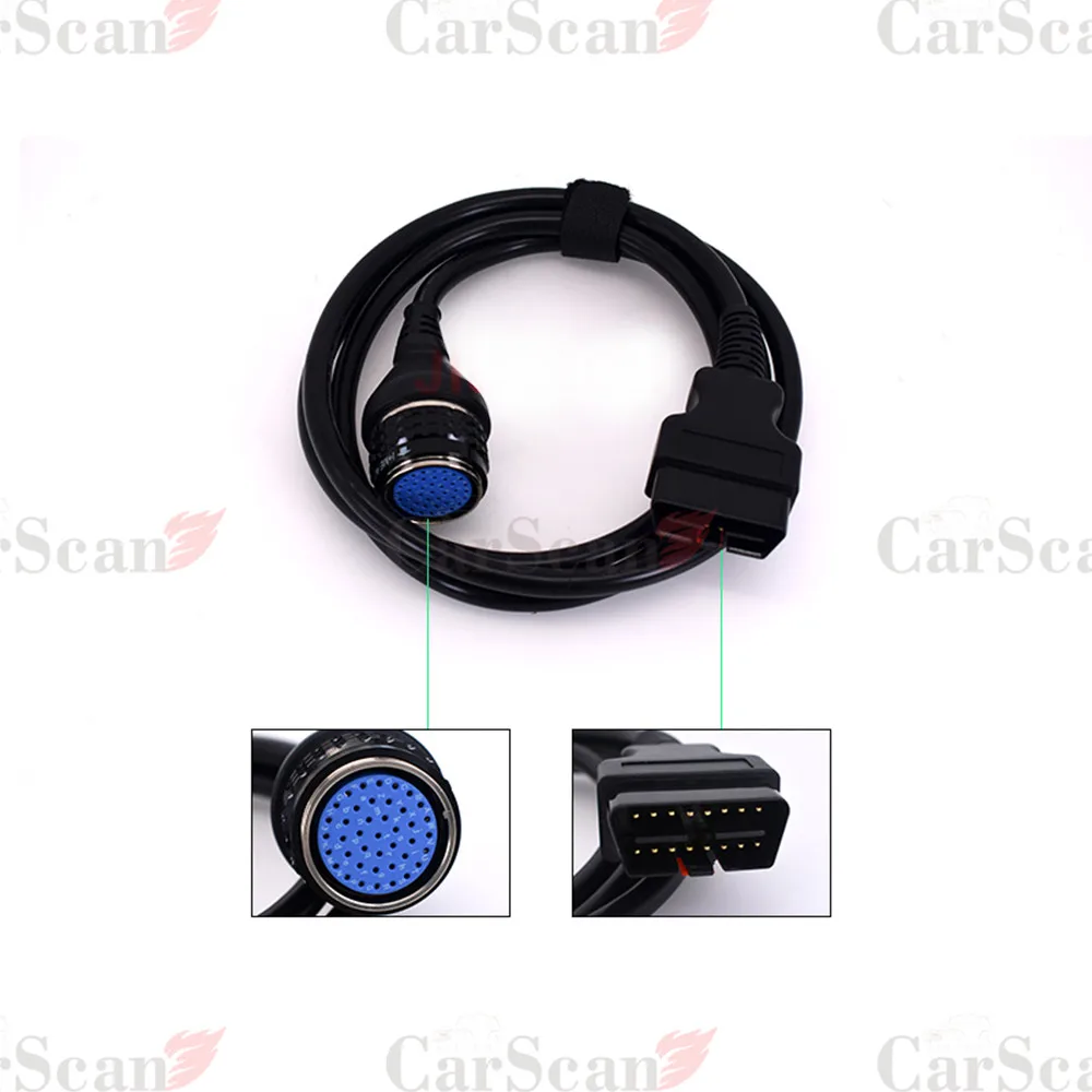 

Best quality SD Connect Compact 4 OBD2 16PIN Cable for MB Star SD C4 OBD II 16 pin main testing Cable