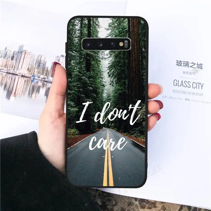 

Travel mountain road Phone Case For Samsung galaxy S 8 9 10 20 21 30 A 30 50 51 70 note 10 plus Ultra 5g