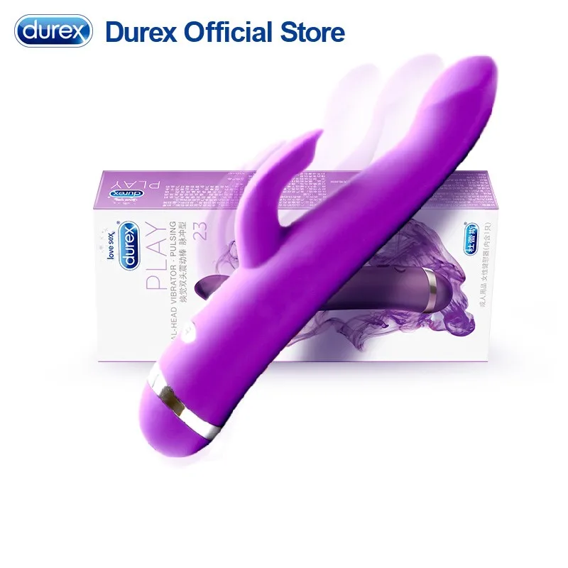 Двойные вибраторы Durex женские силиконовые|Вибраторы и вибромассажёры| |