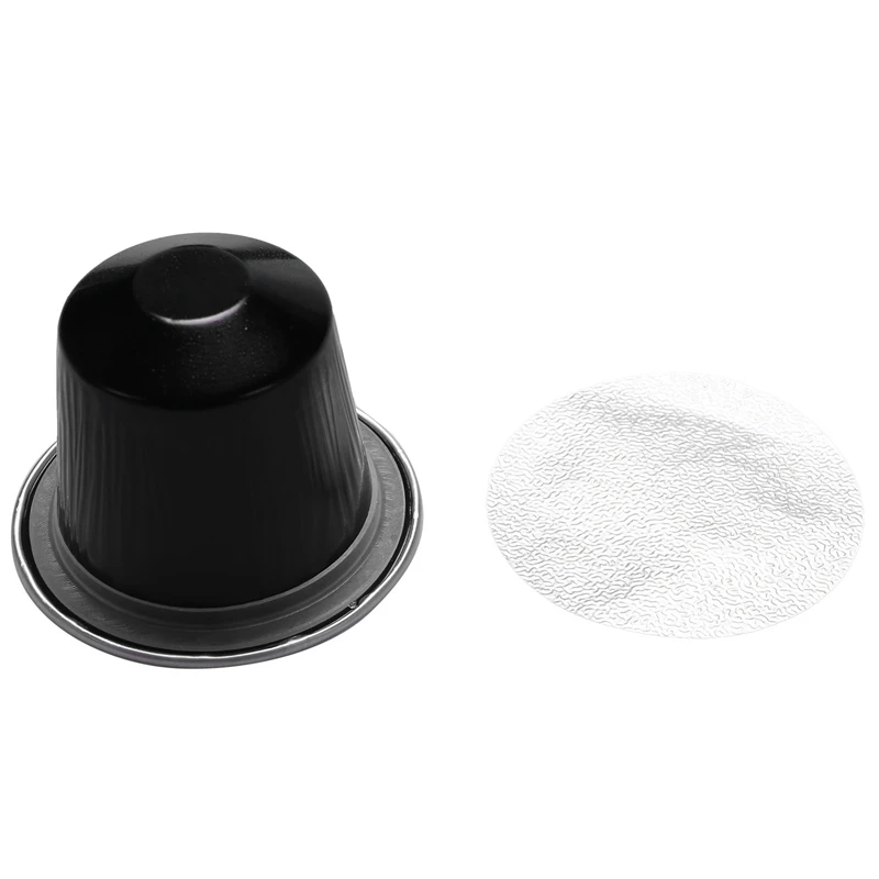 

100 Sets Refillable Coffee Capsule Cup Disposable Nespresso Pod for Nescafe Automatic Coffee Machine Food Package Cafe Supplies