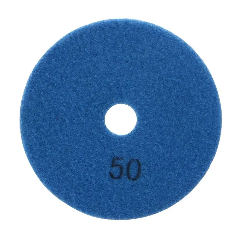 

7pcs/Lot Grinding Discs 4" Wet Diamond Polishing Pad for Glass Granite Marble Stone Grinding Wheel Flexible Sandpaper
