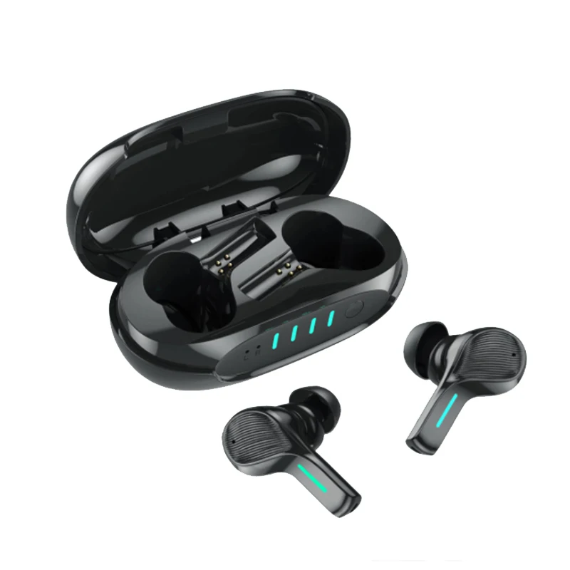 

Wireless Earbuds Bluetooth 5.0 QCC3020 Chip Noise Reduction Earphones Dual Microphone HD Call HIFI Stereo Sport Headset