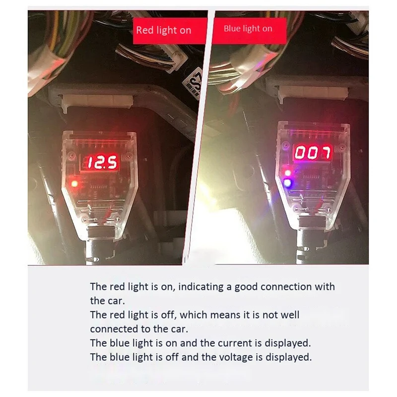 

Car Battery Diagnostic Instrument Battery Change Memory Special Battery Change Current Detection Tool