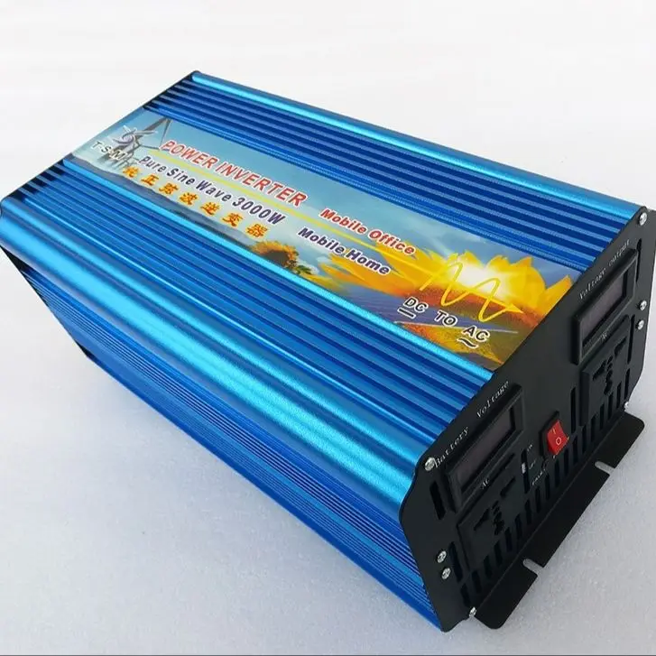 Инвертор немодулированного синусоидального сигнала 3000 Вт 12 В/24 В/36 В/48 В